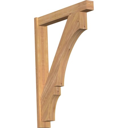 Ekena Millwork Balboa Block Smooth Outlooker, Western Red Cedar, 5 1/2"W x 34"D x 46"H OUT06X34X46BOA05SWR